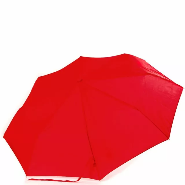 Umbrella female mechanical compact facilitated FARE Red  the cloth  3 additions