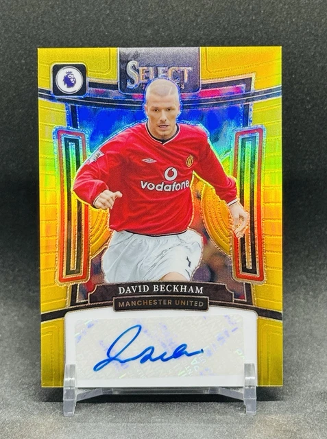David Beckham ベッカム Panini Prizm AUTO 2021-22 Panini Prizm EPK DAVID BECKHAM Club Legends Auto