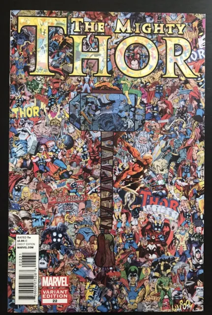 The Mighty Thor #22 Art Appreciation Retailer Variant Comic Book Incentive