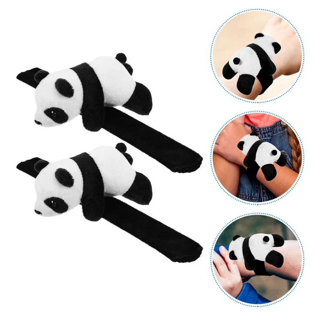 2pcs Hug Animal Slap Bracelet Party Favors Stuffed Animals Huggers Slap