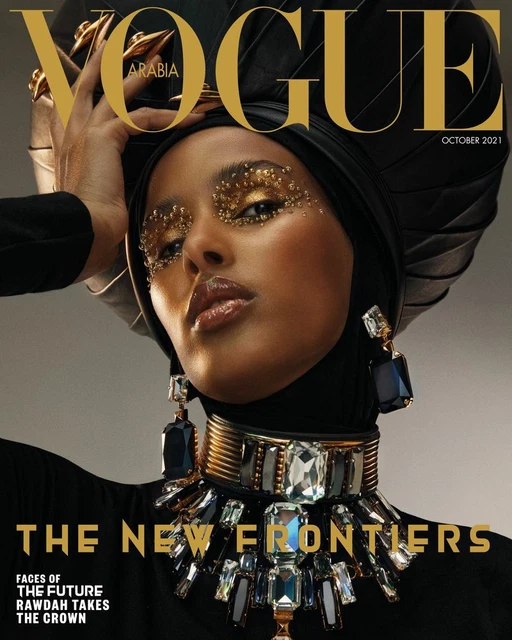 VOGUE ARABIA OCTOBER 2021 New *Rawdah* Mohamed Julien Vallon Crown 