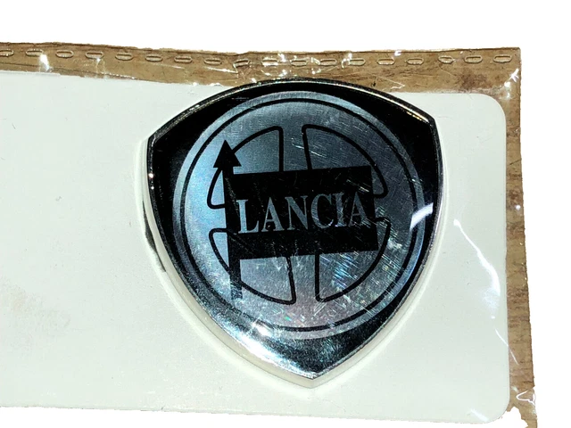 Stemma Lancia Delta Originale – Montante Portiera – Cromato Perfetto – Sostituzione Semplice E Immediata