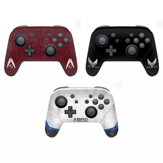 Ea Bioware Mass Effect 3 Badges Logos Vinyl Skin Nintendo Switch Pro Controller