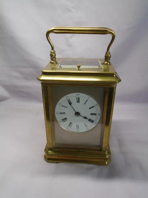 Antique Fine Rare Giant Striking/Repeating Carriage Clock Baveaux/Soldano In Gwo