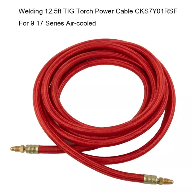 RED Welding 12.5ft TIG Torch Power Cable CK57Y01RSF For 9 & 17 Series Air-Cooled