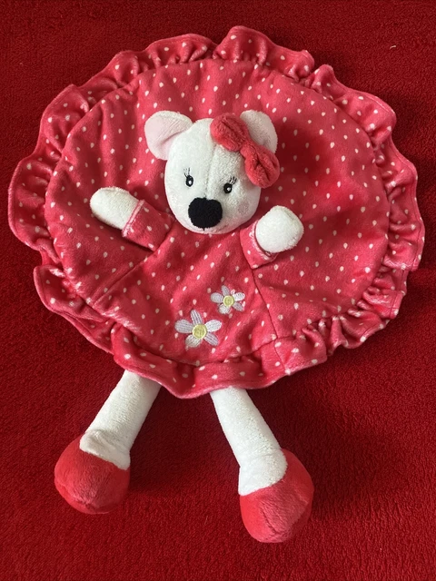 🇫🇷 Doudou Souris Rouge Blanc Jambes Pat Et Ripaton La Halle Neuf