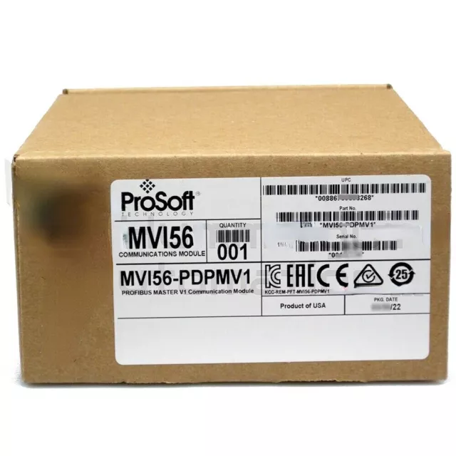 ProSoft MVI56-PDPMV1 Profibus Master DP-V1 Comm Module Surplus SEALED New 1pcs