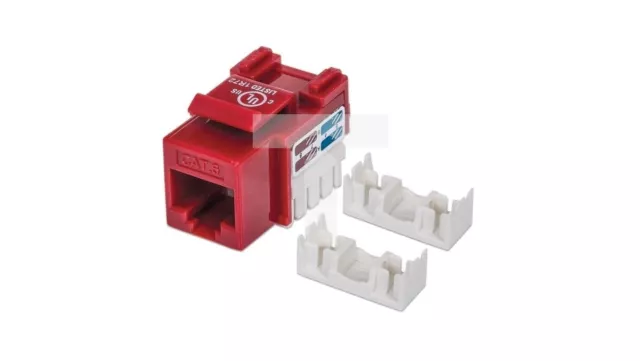 Keystone-Modul Rj45 Utp Cat6 Rot /T2De