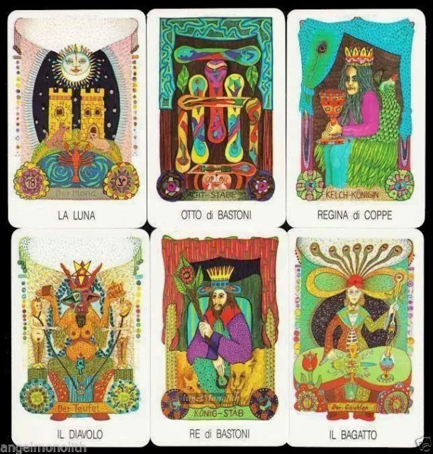 NEU! Zigeuner Tarot Gipsy Walter Wegmüller 78 Karten Tarocco Tzigiano AGMüller