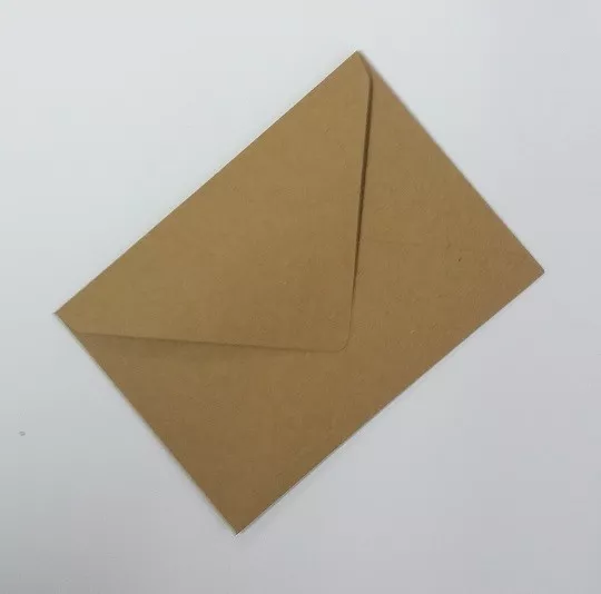 5" x 7" Brown Recycled Fleck Kraft Sobres (133 x 184mm) 110gsm GRATIS P&P