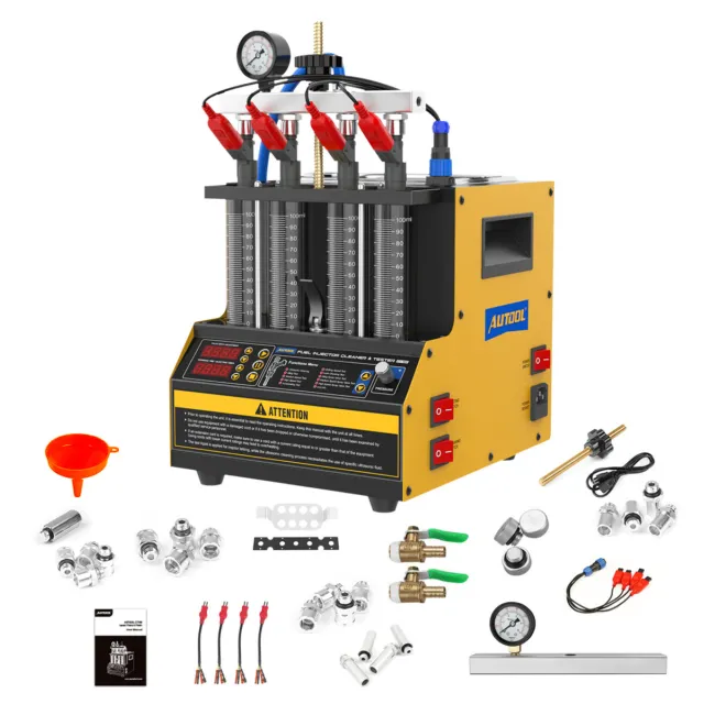 AUTOOL CT160 Injektor Reiniger Einspritzdüsen Prüfgerät für Benzin KFZ/Motorrad