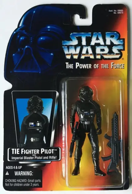 Star Wars # Power Of The Force # Tie Fighter Pilot # Moc Ovp Neu