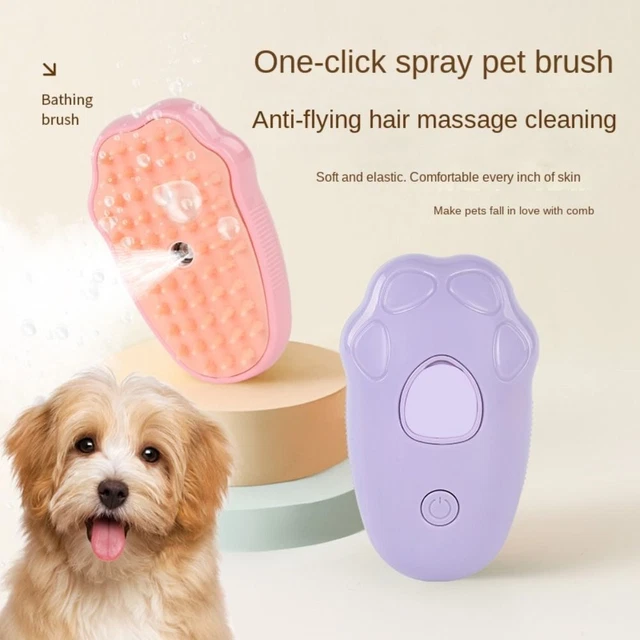 CAT CLAWS SHAPE Cat Steam Brush Anti Flying Hair Pet Hair Removal Comb Pet EUR 11,88 PicClick FR