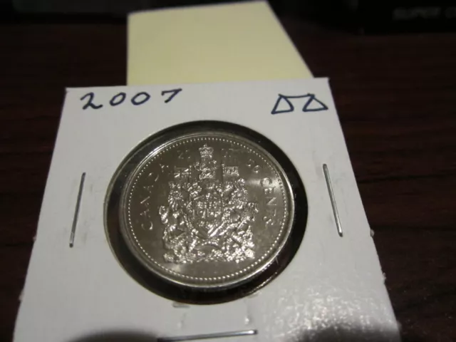 2007 - Canada Brilliant Uncirculated 50 cent - BU Canadian half dollar