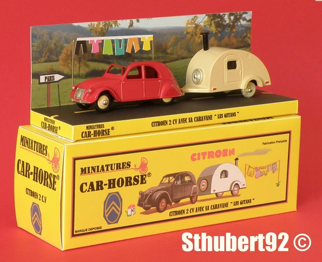 KIT A MONTER Car-Horse Citroen 2cv  Mon ptit kit  style Dinky fin de stock EUR 49,00 - FR