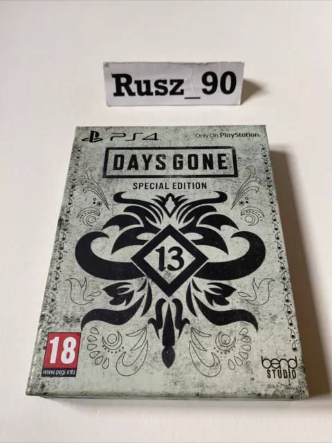 Days Gone Collector's Edition EMPTY Box Only, No Game or Statue, Official