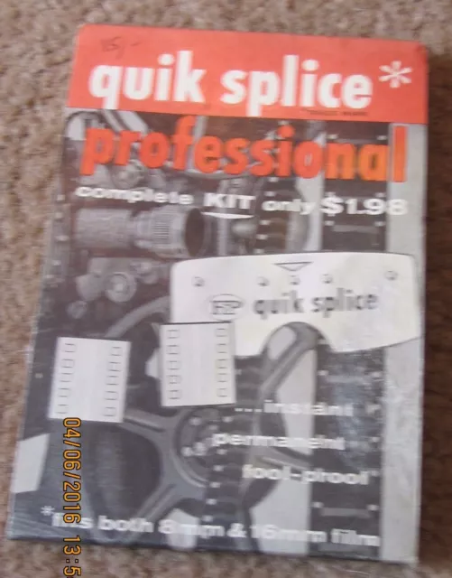 Vintage 1960s Quik Splice Professional - still has original tag attached - mint 2