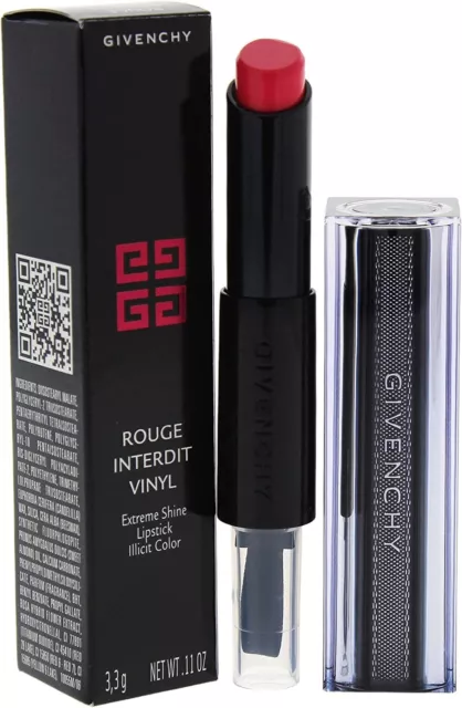 Givenchy Rouge Interdit Vinyl Lipstick N°06 Rose Sulfureux