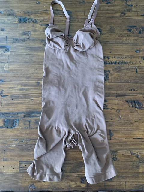 Seamless Sculpting Mid Thigh Bodysuit Shaper