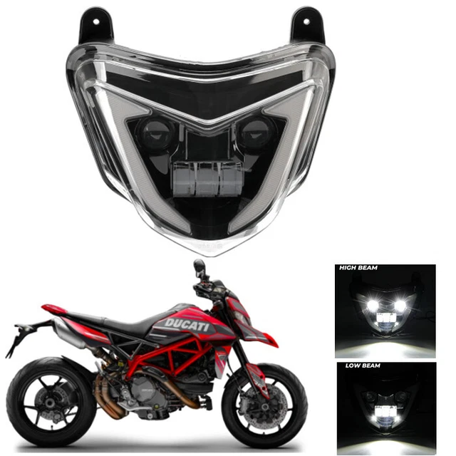 LED Headlight Assembly with Turn Signal DRL For Ducati Hypermotard 950 939 821