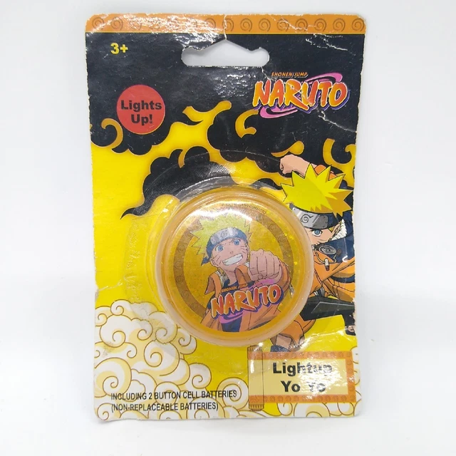 VINTAGE SHONEN JUMP Naruto Light Up Yo Yo Toy 2002 Masashi Kishimoto