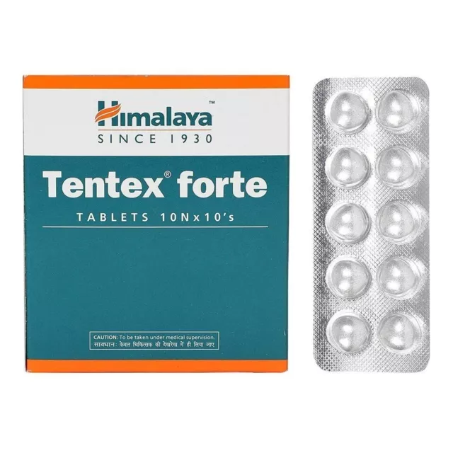 Tabletas Himalaya Tentex Forte - (10 tabletas x 10 tiras)