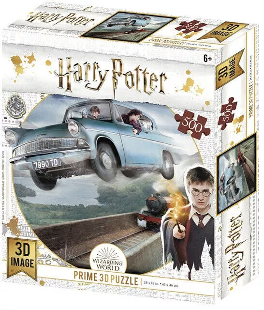 Magiczne puzzle 500 elementów. Wizarding World. Harry Potter. Ford Anglia