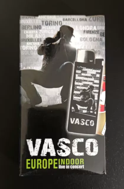 SMOKING VASCO ROSSI Europe indoor tour KIT BOX SET PACK ACCENDINO CARTINE FILTRI
