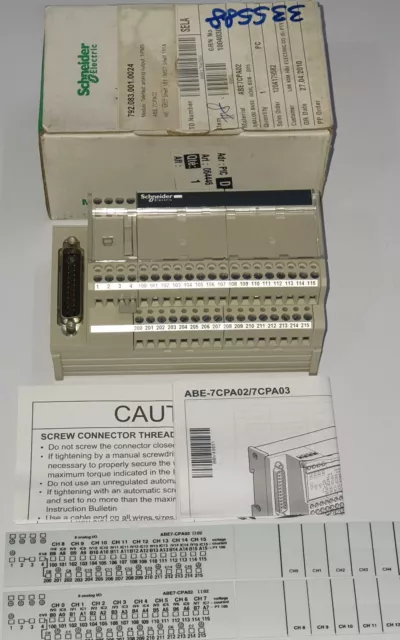 Schneider Electric ABE7CPA02 Analogique Comptage Base Interface Module