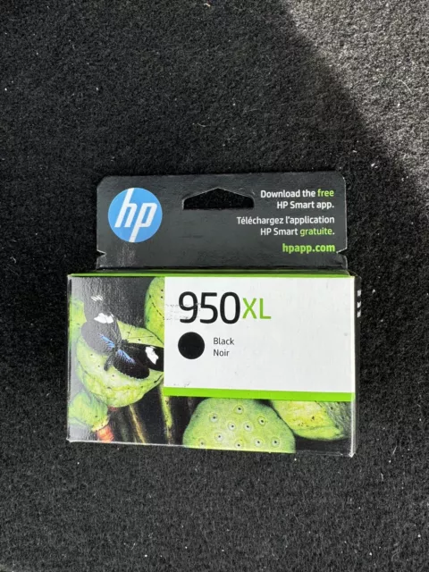 HP 950XL Black Ink Cartridge Genuine CN045AN#140 Exp 04/2024