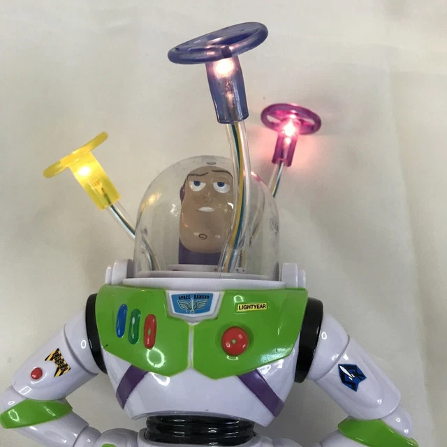 DISNEY PARKS TOY Story Buzz Lightyear Light Up Chaser Spinner Sinning