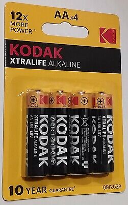 Kodak KODAK Xtralife Batterien Alkaline 4x AA 1,5V LR6 Foto 12x More Power Sparpack 