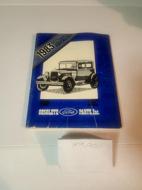 1983 Fords Parts Obsolete Ford Parts Inc Catalog