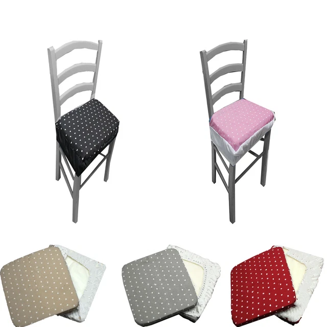 Set 6 Cuscini Sedie Imbottiti - Russo Tessuti SVEVA | Coprisedia Elasticizzato Cucina