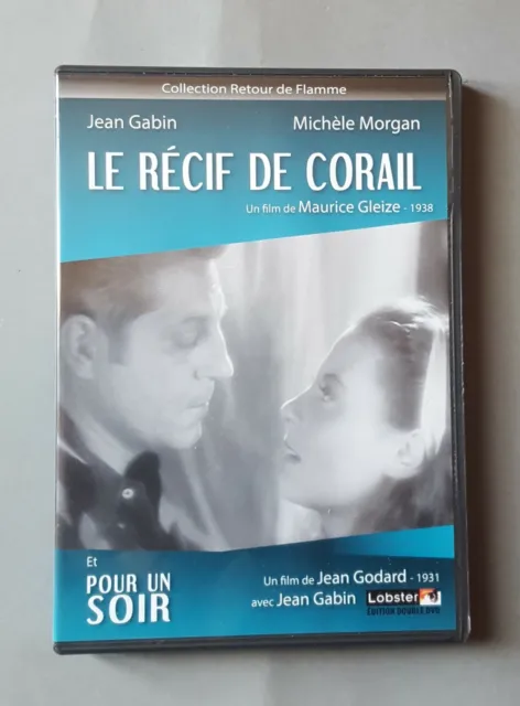 2Dvd 2 Films Le Recif De Corail - Gabin / Morgan + Pour Un Soir - Gabin