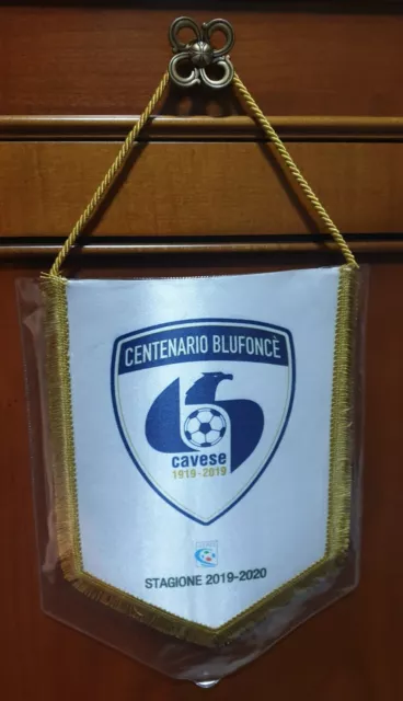 Gagliardetto Pennant CAVESE CALCIO 2019 CENTENARIO!!! no maglia