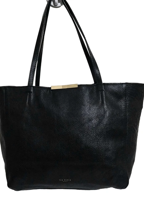 TED BAKER BLACK Pvc Stiff Large Tote Bag Ballerina Icon Got A Hold On Me Design 37.99 PicClick UK