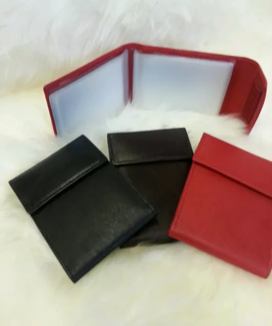 LEATHER CREDIT CARD HOLDER WALLET colours