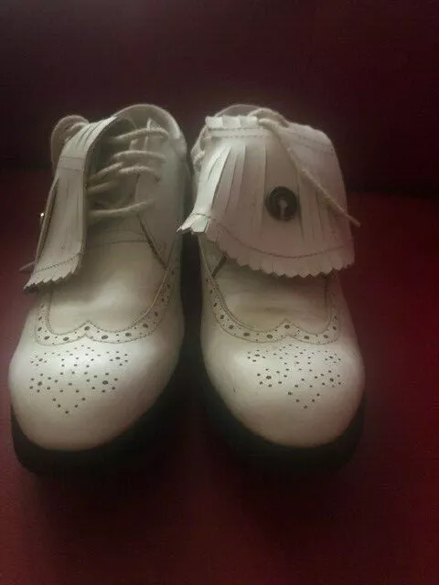 Chaussures de golf Homme, ETONIC Pointure 7 et Demi, blanches