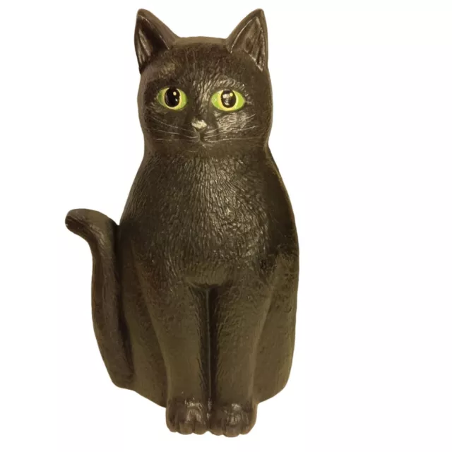 Department 56 Black Cat Cast Iron Feller Doorstop Halloween 80s Kitten Kitty