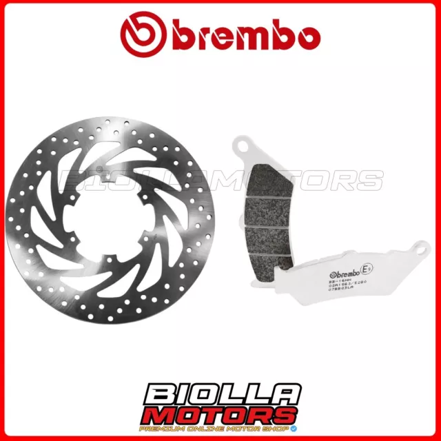 KIT PASTIGLIE + DISCO BREMBO BMW F 650 650 1993 ANTERIORE [LA - Fisso] 68B407G5+