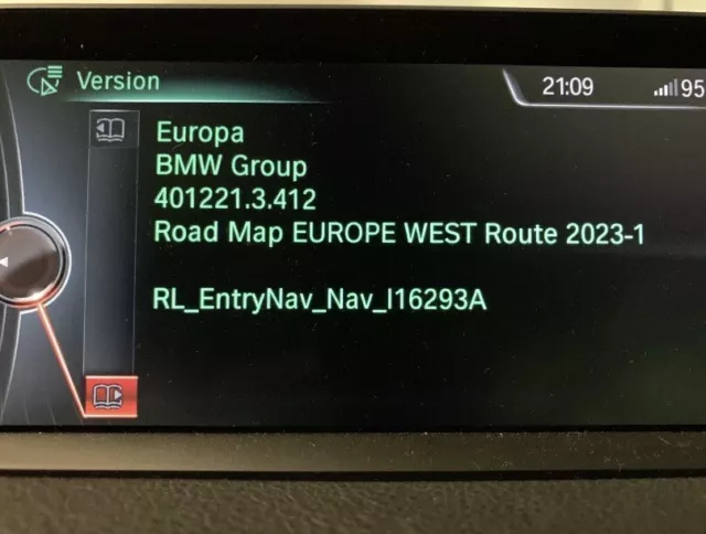 Original BMW FSC Navi Update Europe ROUTE 2024 15 Jahr gültig