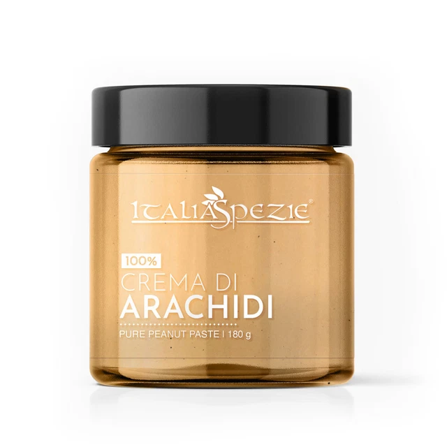 Crema di Arachidi 100% pura - 180g Italia Spezie  - Italia Spezie®