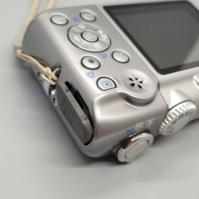 Canon PowerShot A1100 IS 12,1 megapixel fotocamera digitale compatta argento testato 21