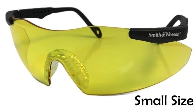Smith and Wesson Mini Magnum Safety Glasses w/ Amber Lens + Free Shipping