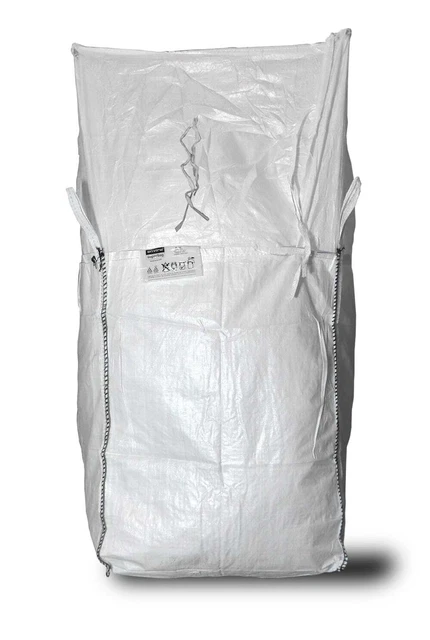 Asup Big Bag 90 x 90 x 110 cm, 4 Hebeschlaufen, Deckel, SWL 1.500 kg