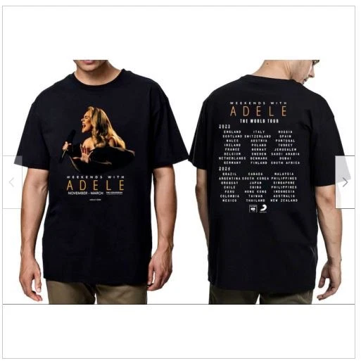 WEEKENDS WITH ADELE The World Tour 20252025 Unisex Tshirt Gift For