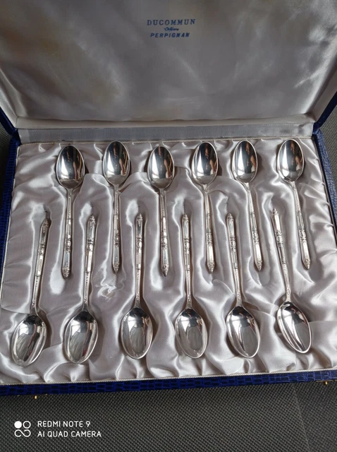 Ensemble de couverts, modèle à double filet en argent 925/1000e, soit