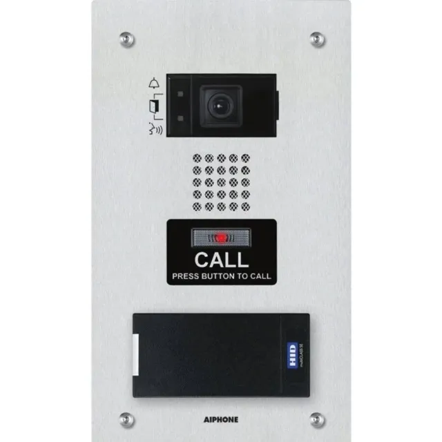 Aiphone IX-DF-RP10 IP Flush Mount Video Door Station