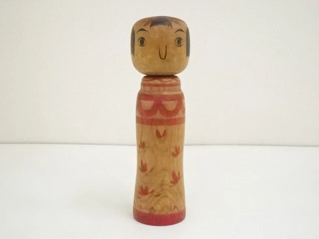 44168# TRADITIONAL JAPANESE CRAFT / KOKESHI DOLL (25.2 cm)/ ARTISAN WORK